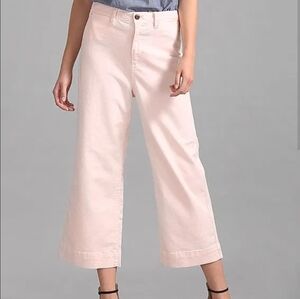 GAP Women's Soft Pink Wide Leg Jeans